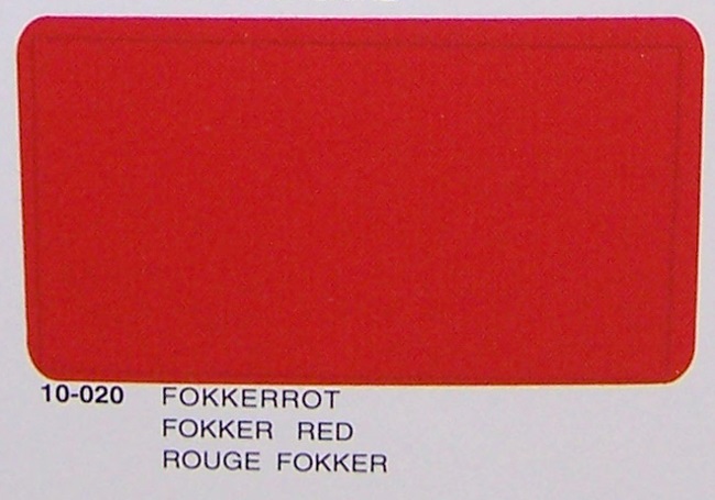Oratex Fokker Red 2mtr